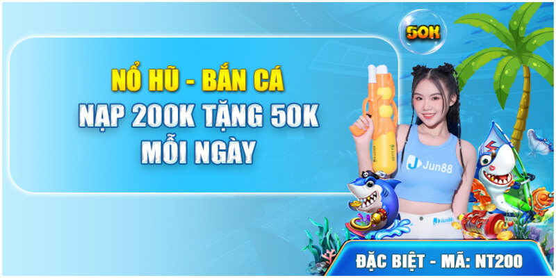 Sự kiện bắn cá tặng 50.000 VNĐ mỗi ngày